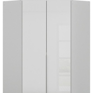 rauch Eckkleiderschrank Agordo (in zwei Griff-Farben) mit Glastüren, voll ausgestattet mit viel Stauraum MADE IN GERMANY