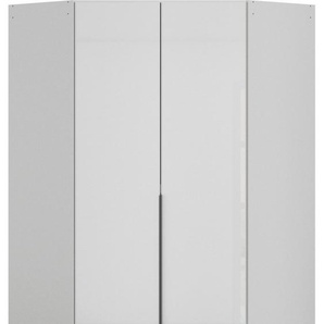 rauch Eckkleiderschrank Agordo (in zwei Griff-Farben) mit Glastüren, voll ausgestattet mit viel Stauraum MADE IN GERMANY