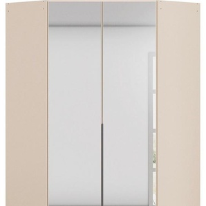 rauch Eckkleiderschrank Agordo (in zwei Griff-Farben) mit Spiegeltüren, voll ausgestattet mit viel Stauraum MADE IN GERMANY