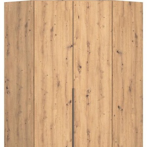 rauch Eckkleiderschrank Kleiderschrank Schrank Ankleidezimmer Schlafzimmer Garderobe AGORDO (in zwei Griff-Farben) voll ausgestattet mit viel Stauraum MADE IN GERMANY