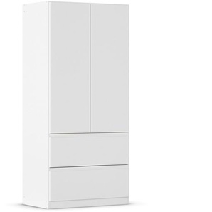 rauch Kleiderschrank »Joel«, 2 Türen und 2 Schubladen, weiß