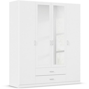 rauch Kleiderschrank Schrank Garderobe Wäscheschrank GAMMA in 3 Breiten viel Stauraum mit 6 Schubladen, mit Spiegel TOPSELLER MADE IN GERMANY