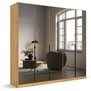 rauch Kleiderschrank »Skyla«, 5-türig, eiche