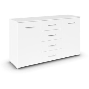 rauch Kommode »Aditio«, 2-türig, 4 Schubladen, 140 x 81 cm, weiß