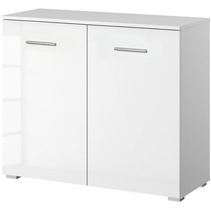 Kommode I 93 x 81 x 42cm Weiß