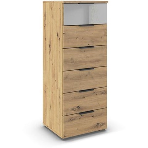 rauch Kommode »Skyla«, 6 Schubladen, eiche