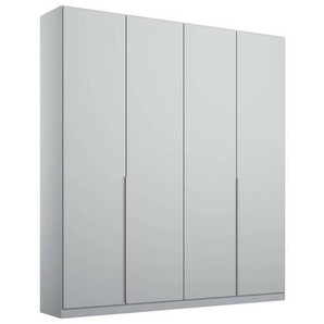 Rauch Möbel Drehtürenschrank Rauch Alabama, Hellgrau, Holzwerkstoff, 4 Fächer, 181x229x54 cm, Blauer Engel, Goldenes M, BQ - Bündnis für Qualität,