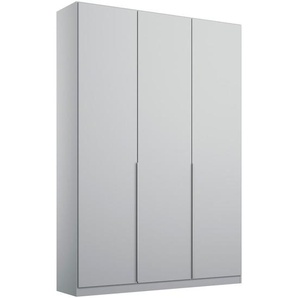 Rauch Möbel Drehtürenschrank Rauch Alabama, Hellgrau, Holzwerkstoff, 4 Fächer, 136x229x54 cm, Blauer Engel, Goldenes M, BQ - Bündnis für Qualität, Made in Germany, DIN EN ISO 50001, Schlafzimmer, Kleiderschränke, Drehtürenschränke