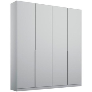 Rauch Möbel Drehtürenschrank Rauch Alabama, Hellgrau, Holzwerkstoff, 4 Fächer, 181x229x54 cm, Blauer Engel, Goldenes M, BQ - Bündnis für Qualität,