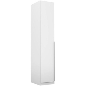 Rauch Möbel Drehtürenschrank Rauch Alabama, Weiß, Holzwerkstoff, 2 Fächer, 47x229x54 cm, Blauer Engel, Goldenes M, BQ - Bündnis für Qualität, Made in