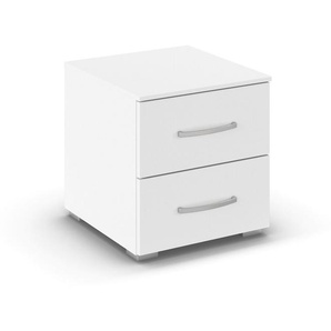 rauch Nachttisch »Aditio-Box« mit 2 Schubladen, 40 x 42 cm, weiß