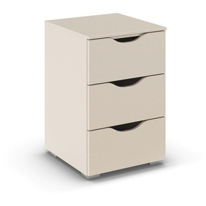 rauch Nachttisch »Frieda« mit 3 Schubladen, 40 x 61 cm, beige/champagner