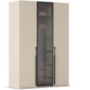 rauch Schrank »Skat Shine«, 3-türig mit Glasrahmentür, beige/champagner