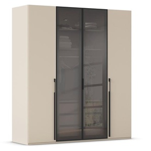 rauch Schrank »Skat Shine«, 4-türig mit Glasrahmentüren, beige/champagner