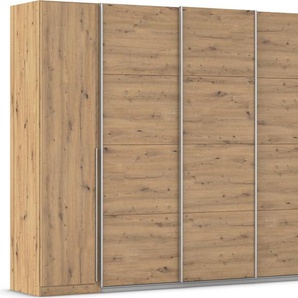 rauch Schwebetürenschrank Agordo (im angesagten Mix aus Dreh- und Schwebetüren) optional mit Spiegel und zwei Griff-Farben MADE IN GERMANY