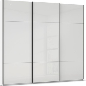rauch Schwebetürenschrank Kleiderschrank Schrank Garderobe Schlafzimmerschrank CONTIDO (in 3 verschiedenen Ausstattungen BASIC/CLASSIC/PREMIUM) aus hochwertigem Material in 6 Breiten 2 Griff-Farben MADE IN GERMANY