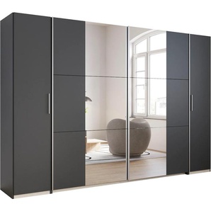 rauch Schwebetürenschrank »Kleiderschrank Drehtürenschrank Schrank Garderobe KRONACH TOPSELLER«, mit Dreh- und Schwebetüren und Spiegel, viele Böden MADE IN GERMANY