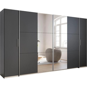 rauch Schwebetürenschrank »Kleiderschrank Drehtürenschrank Schrank Garderobe KRONACH TOPSELLER«, mit Dreh- und Schwebetüren und Spiegel, viele Böden MADE IN GERMANY