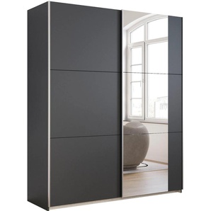 rauch Schwebetürenschrank »Kleiderschrank Drehtürenschrank Schrank Garderobe KRONACH TOPSELLER«, mit Spiegel und viel Stauraum, Metallgriffleisten, MADE IN GERMANY