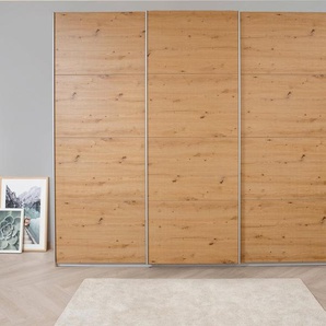 rauch Schwebetürenschrank Kleiderschrank Schrank Garderobe KOLUNA mit Dekor-Front inkl. 2 Innenschubladen sowie extra Einlegeböden MADE IN GERMANY