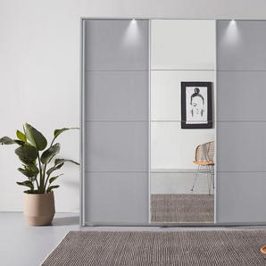 rauch Schwebetürenschrank Oteli mit Mittelspiegel und Passepartout optional mit Beleuchtung
