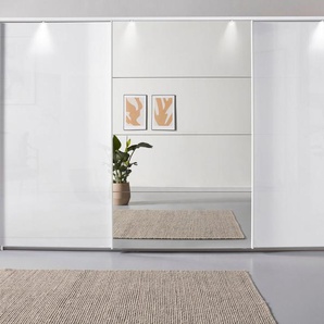 rauch Schwebetürenschrank Oteli mit Mittelspiegel und Passepartout optional mit Beleuchtung
