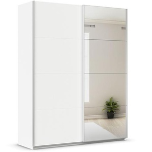 rauch Schwebetürenschrank »Quadra« mit Spiegel, 181 x 229 x 62 cm, weiß