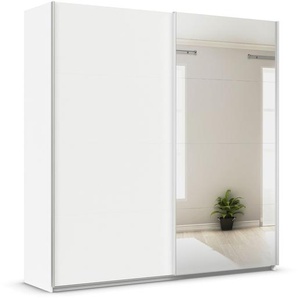rauch Schwebetürenschrank »Quadra« mit Spiegel, 226 x 229 x 62 cm, weiß