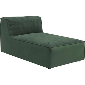 RAUM.ID Chaiselongue Modulid, 1 Teile, als Modul oder separat verwendbar, Bezug in Cord