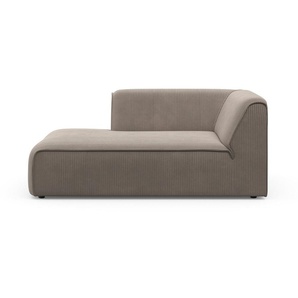 RAUM.ID mane Merid Chaiselongue, Maße B/T/H: 100/162/70 cm, als Modul oder separat verwendbar, für individuelle Zusammenstellung