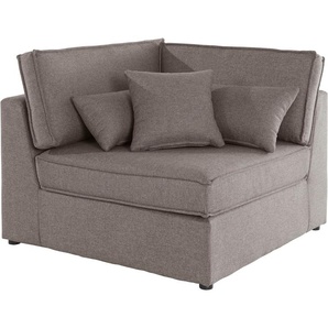 RAUM.ID Sofa-Eckelement Florid, Teil eines Modulsofas, fester Sitzkomfort, auch in Cord
