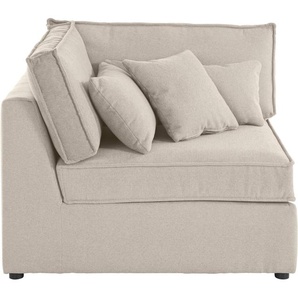 RAUM.ID Sofa-Eckelement Florid, Teil eines Modulsofas, fester Sitzkomfort, auch in Cord