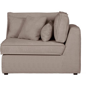 RAUM.ID Sofa-Eckelement Florid, Teil eines Modulsofas, fester Sitzkomfort, auch in Cord