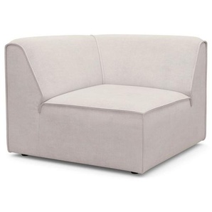 RAUM.ID Sofa-Eckelement Merid, Sofaelement, Maße B/T/H: 97/97/46 cm, als Modul oder separat verwendbar, für individuelle Zusammenstellung