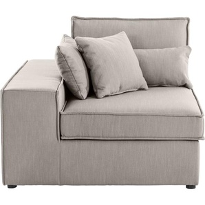 RAUM.ID Sofaelement Florid, als Teil eines Modulsofas, fester Sitzkomfort, auch in Cord