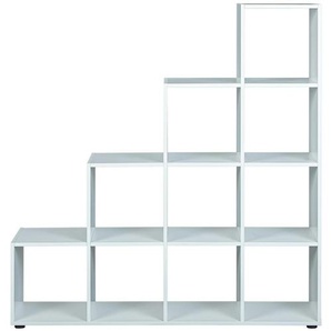 Raumteiler   Caboto 10 - weiß - Materialmix - 139 cm - 144 cm - 33 cm | Möbel Kraft