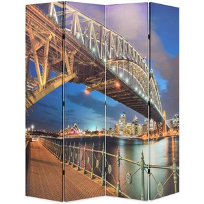 Raumteiler klappbar 160 x 170 cm Sydney Harbour Bridge