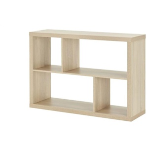 Raumteiler mit 4 Fächern Blumenau | holzfarben | 114,3 cm | 78,5 cm | cm 35,0 |