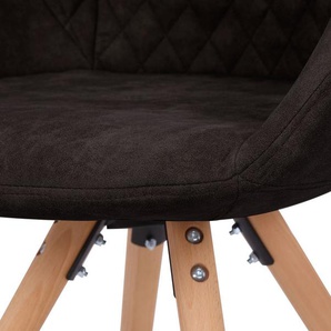 Rauneberg Dining Chair - Modern - Black - Polyester - 55cm x 59cm x 82cm