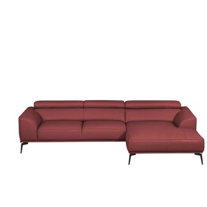 Ravensberger Werkstätten Ecksofa Atlanta - rot - Materialmix - 283 cm - 92 cm - cm 173,0 | Möbel Kraft