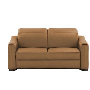 Ravensberger Werkstätten Einzelsofa Echtlederbezug Corby ¦ braun ¦ Maße (cm): B: 176 H: 102 T: 107.0