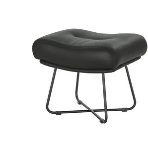 Ravensberger Werkstätten Hocker Leder RW Wing ¦ schwarz ¦ Maße (cm): B: 63 H: 45 T: 42.0