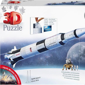 Ravensburger 3D-Puzzle Apollo Saturn V Rakete, 440 Puzzleteile, Made in Europe, FSC®- schützt Wald - weltweit