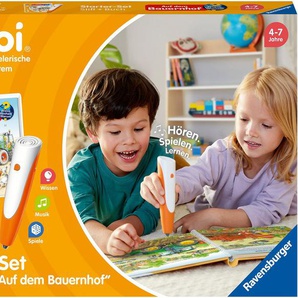 Ravensburger Spiel, tiptoi® Starter-Set: Stift und Bauernhof-Buch, Made in Europe, FSC® - schützt Wald - weltweit