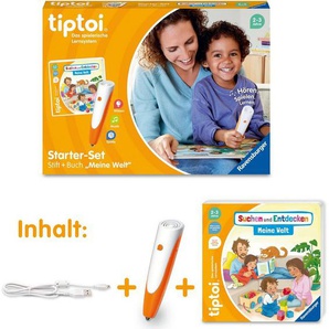 Ravensburger Spiel tiptoi® Starter-Set: Stift und Bilderbuch Meine Welt, Made in Europe