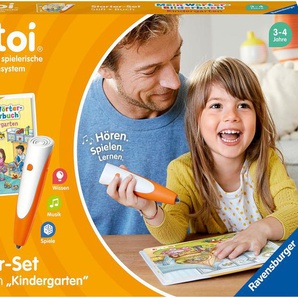 Ravensburger Spiel, tiptoi® Starter-Set: Stift und Wörter-Bilderbuch Kindergarten, Made in Europe, FSC® - schützt Wald - weltweit