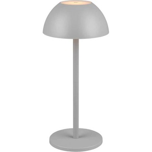 REALITY LED-Akku-Tischleuchte Ricardo R54106177 grau, IP54, 1,7 W, 240 lm, 3000 K