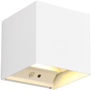REALITY LED-Akku-Wandleuchte Talent R27759131 weiß, IP 44, 2 x 0,5 W, 100 lm, 3000 K