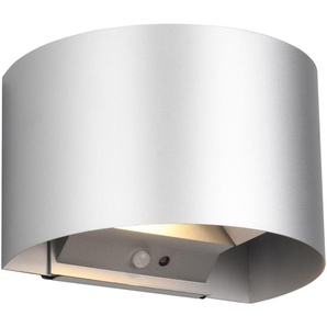 REALITY LED-Akku-Wandleuchte Talent R27769187 titanfarbig, IP 44, 2 x 0,5 W, 100 lm, 3000 K