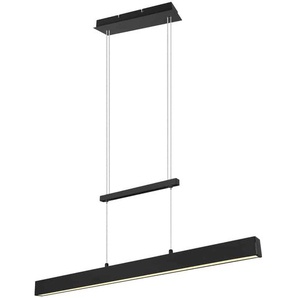 REALITY LED-Pendelleuchte Paros R32043105 schwarz, 1 x LED 22 W, 2500 lm, 2 x 5 W, 2 x 600 lm R32043132
